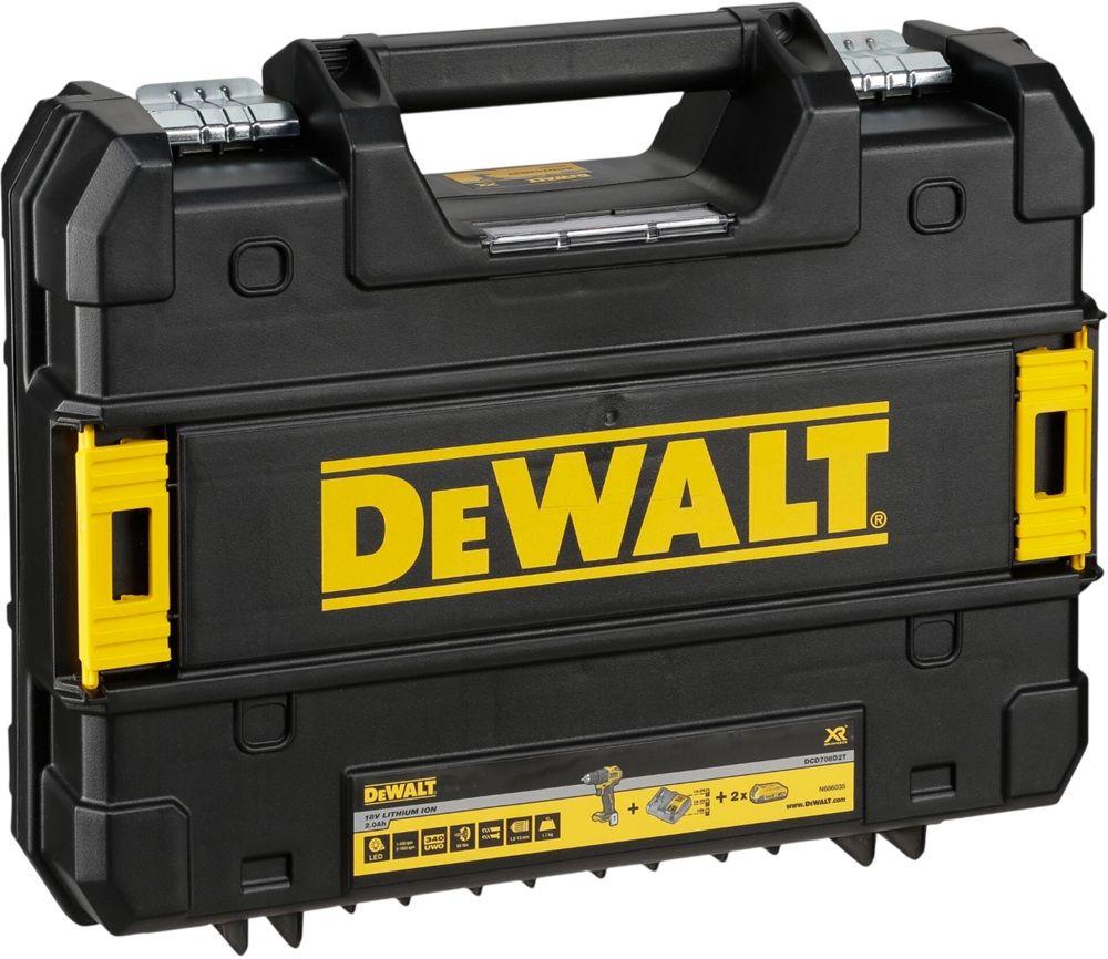 Berbequim Aparafusador sem Fios DEWALT DCD708D2T-QW (Preto e Amarelo) — miniatura 6