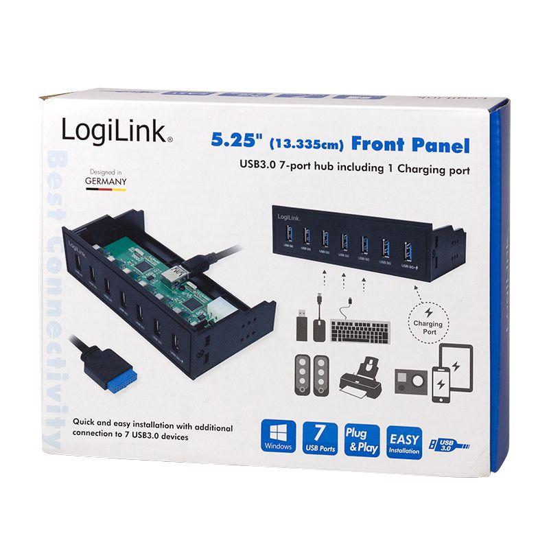 Hub USB Interno LOGILINK UA0342 (Preto) — miniatura 5