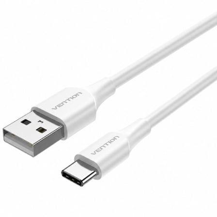 Cabo USB-A para USB-C VENTION CTHWF (1 m - USB-A macho - USB-C macho - Branco)