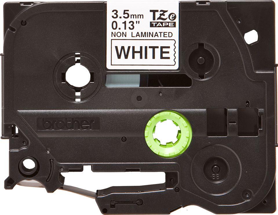 Fita de Rotulagem BROTHER TZe-N201 (Branco com Texto Preto), miniatura 2