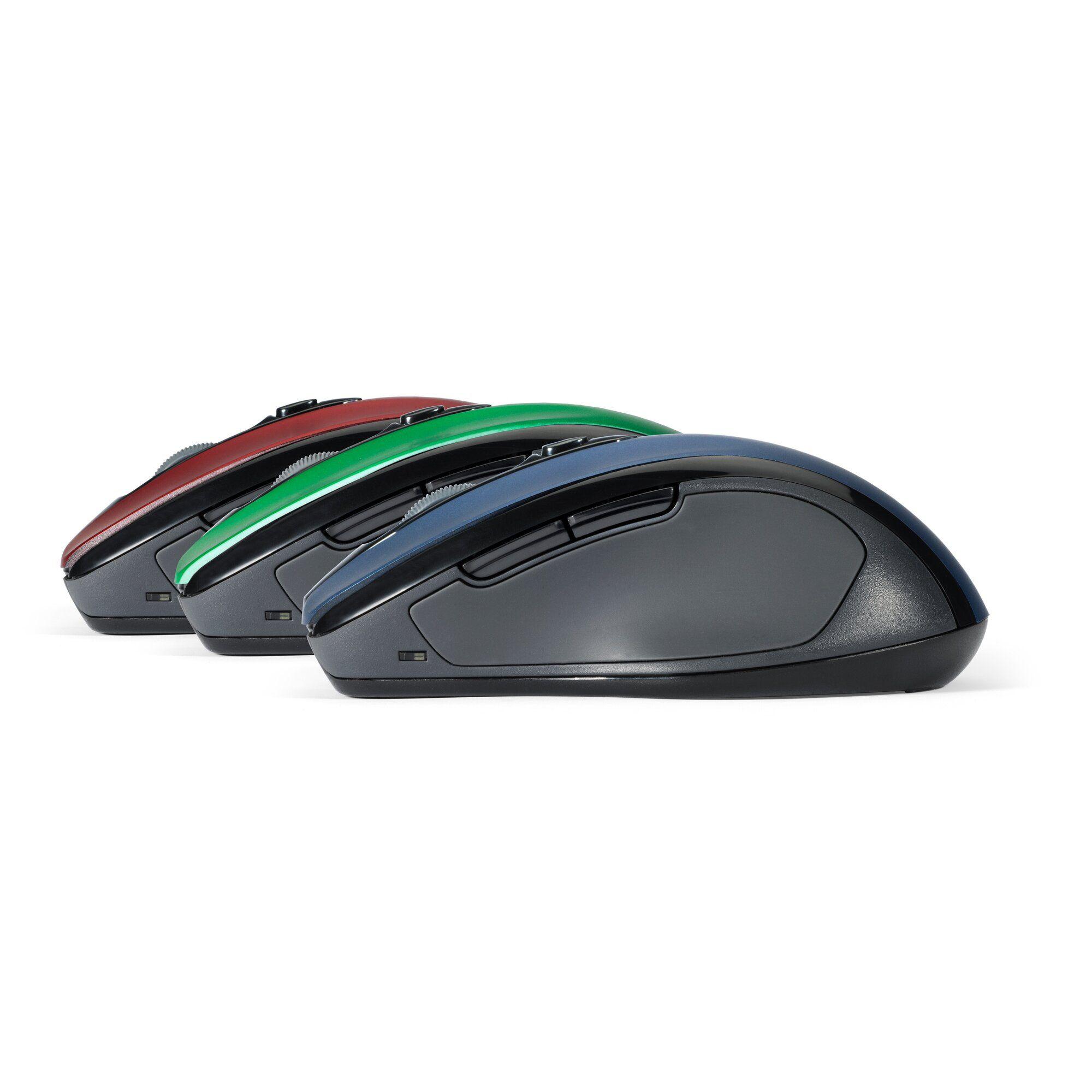 Rato KENSINGTON Pro Fit Mid-Size K72422WW (Mão direita - 1600 DPI - Ótico - Vermelho-rubi) — miniatura 13