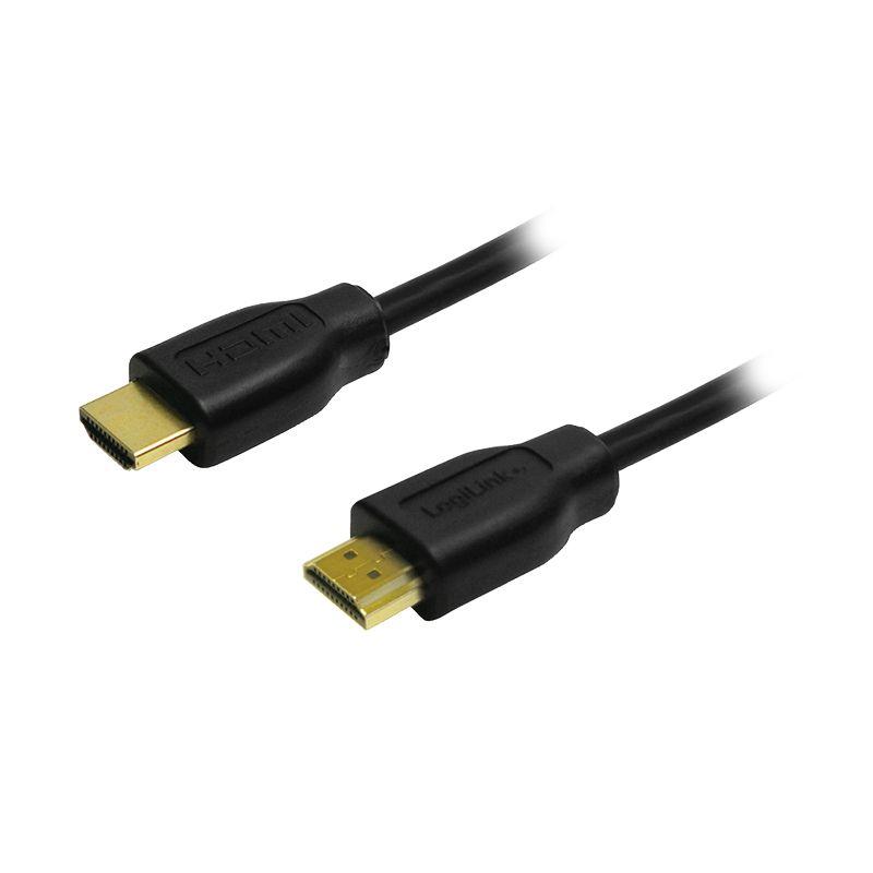 Cabo HDMI LOGILINK CH0039 (5 m - 30 Hz - HDMI Type A - Preto)