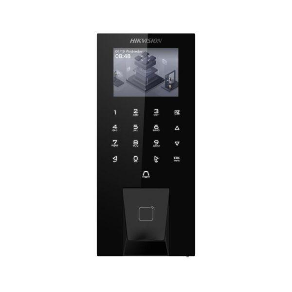 Terminal de Controlo de Acessos e Presenças HIKVISION DS-K1T807MBWX-QRE1 (PoE, IP65, QR, PIN, 5.000 Utilizadores - Preto), miniatura 2