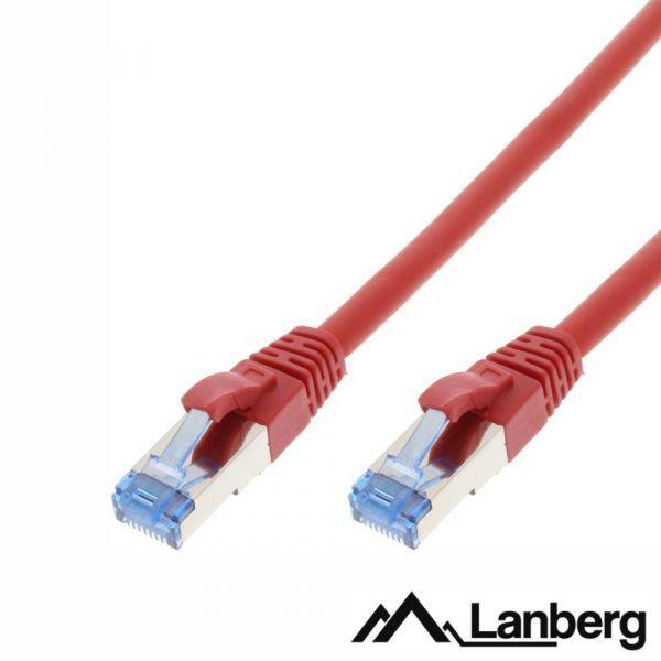 Cabo de Rede LANBERG PCF6A-10CC-0200-R (2 m - Cat.6A - RJ-45 macho - Vermelho), miniatura 2