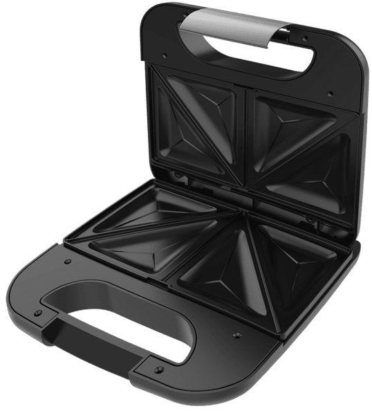Sanduicheira CECOTEC Rock'nToast Combo (Altura 9,5 cm - Inox/Preto), miniatura 2