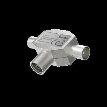 Distribuidor de Antena TV HAMA 00205236 (F/2M - 4-1000 MHz - Prateado), miniatura 3