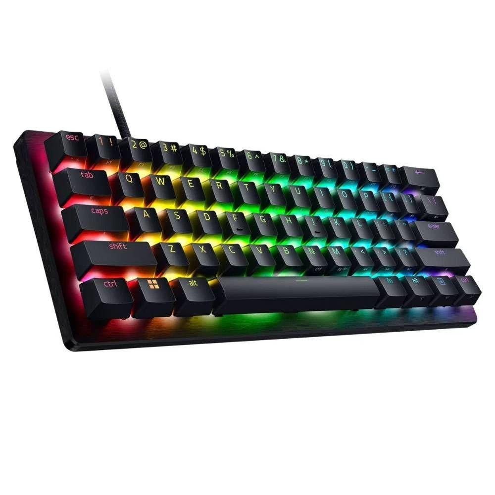 Teclado RAZER Huntsman V3 Pro Mini (Inglês - Teclas óticas - USB - Branco) — miniatura 3