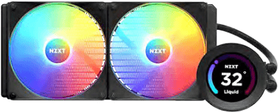 Refrigeração Líquida para CPU NZXT Kraken Elite 280 RGB (Alumínio, Plástico - RGB multicolorida - Preto)