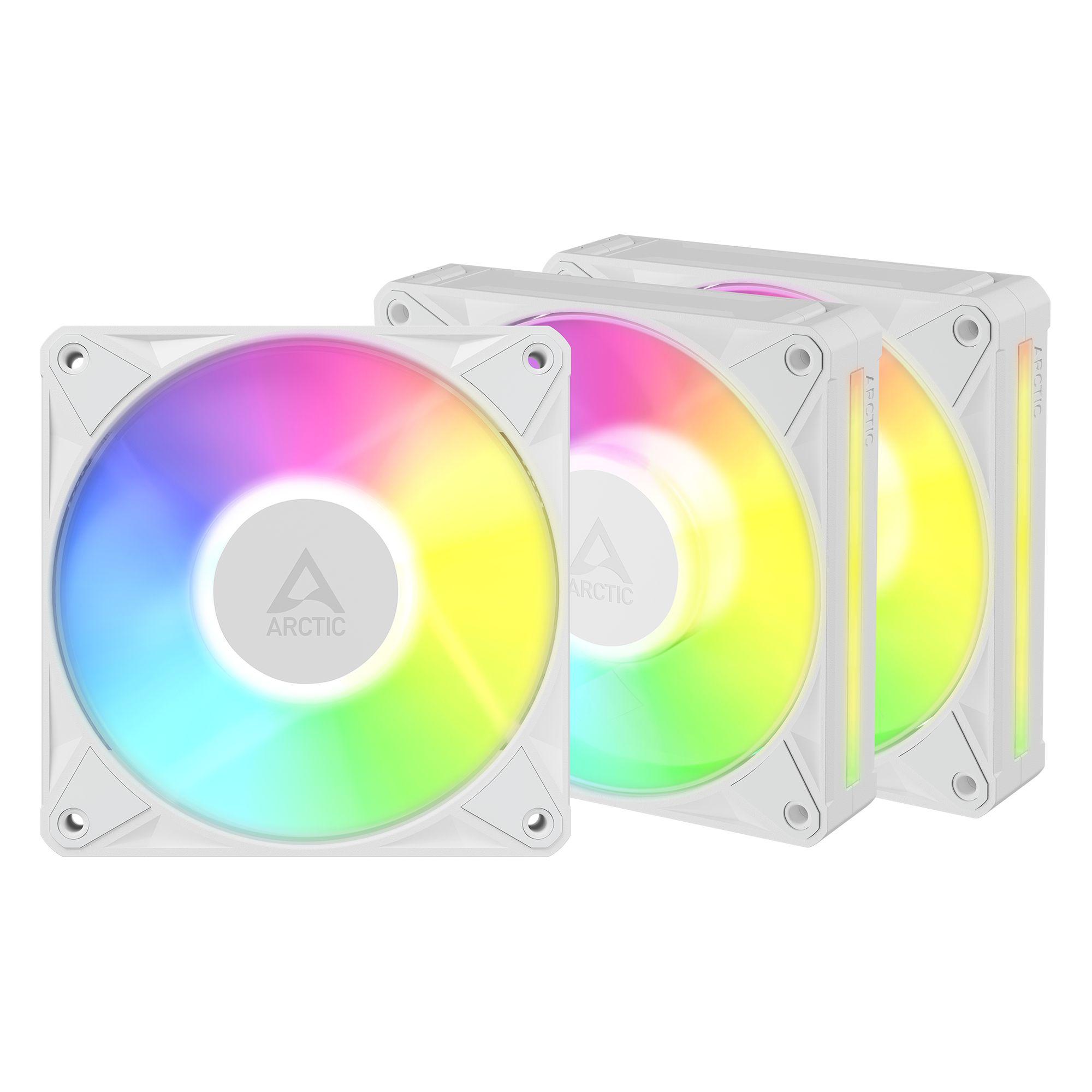 Conjunto de Ventoinhas para Caixa PC ARCTIC BioniX P12 A-RGB (Branco) — miniatura 2