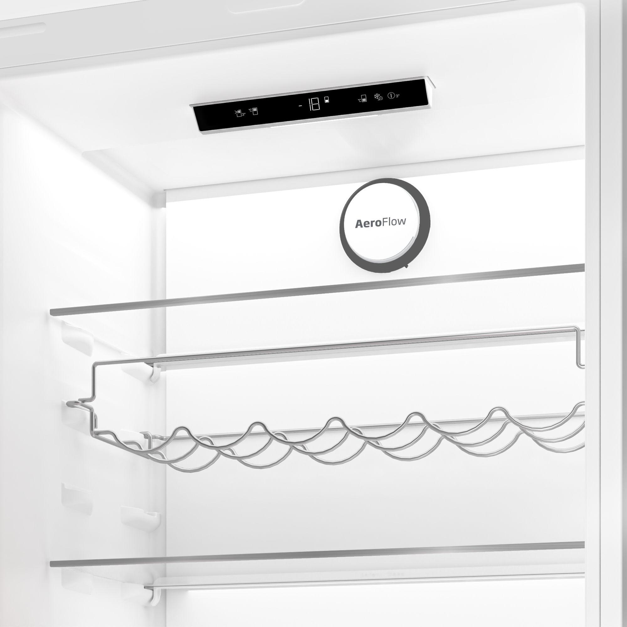 Frigorífico Combinado Encastre BEKO BCNE400E40SN (370 l - 194x69x55 cm - 69 cm - Branco) — miniatura 2