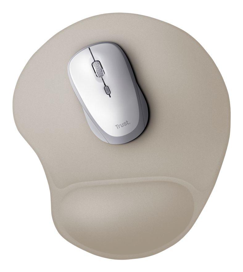 Tapete de Rato Ergonómico TRUST BigFoot Pad (S - Gel - 1,6 cm - Bege), miniatura 3