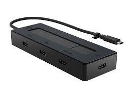 Hub Multiportas HP 4K USB-C (USB Tipo-C - Preto) — miniatura 2