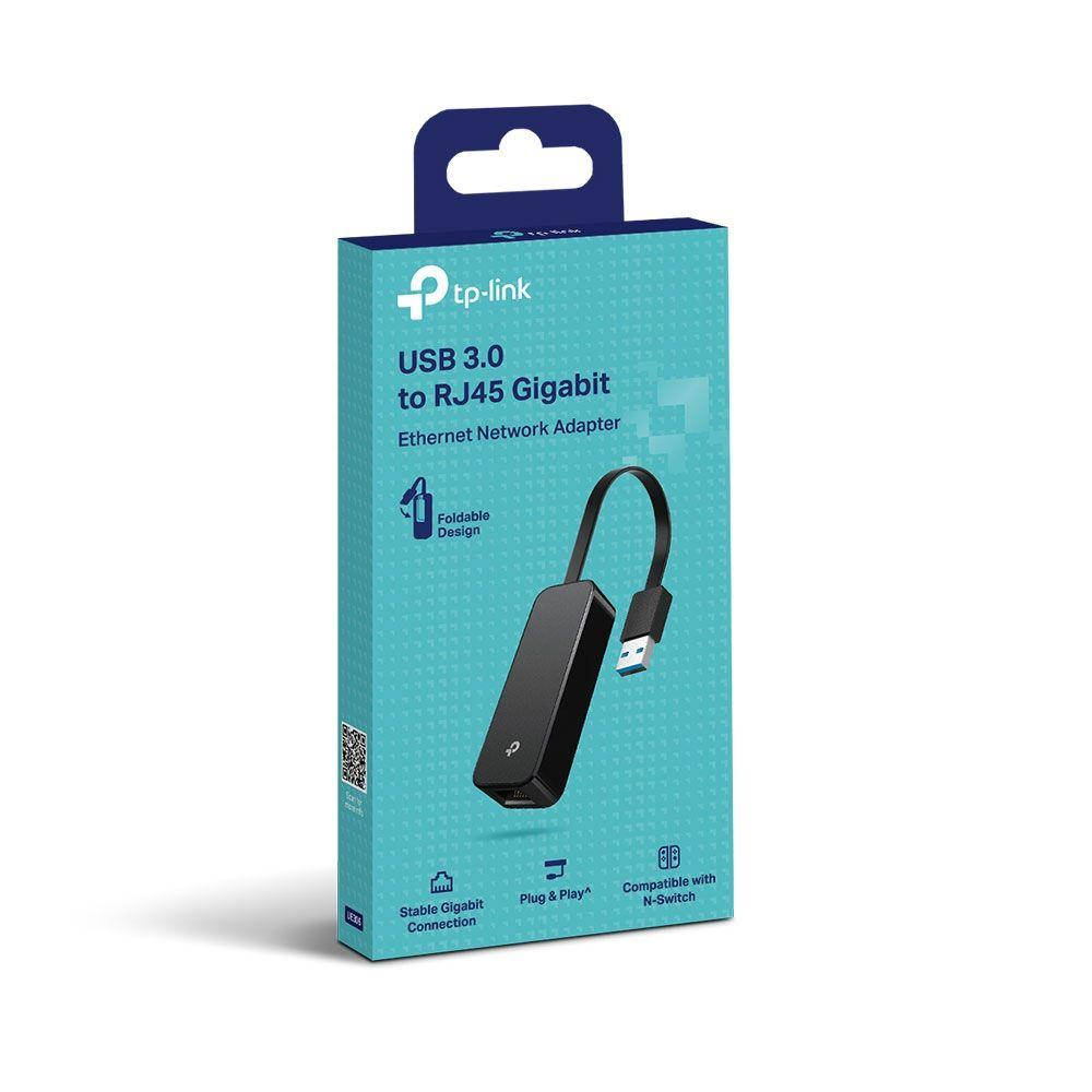 Adaptador de Rede TP-LINK UE306 (1,8 m - Ethernet - Preto) — miniatura 8