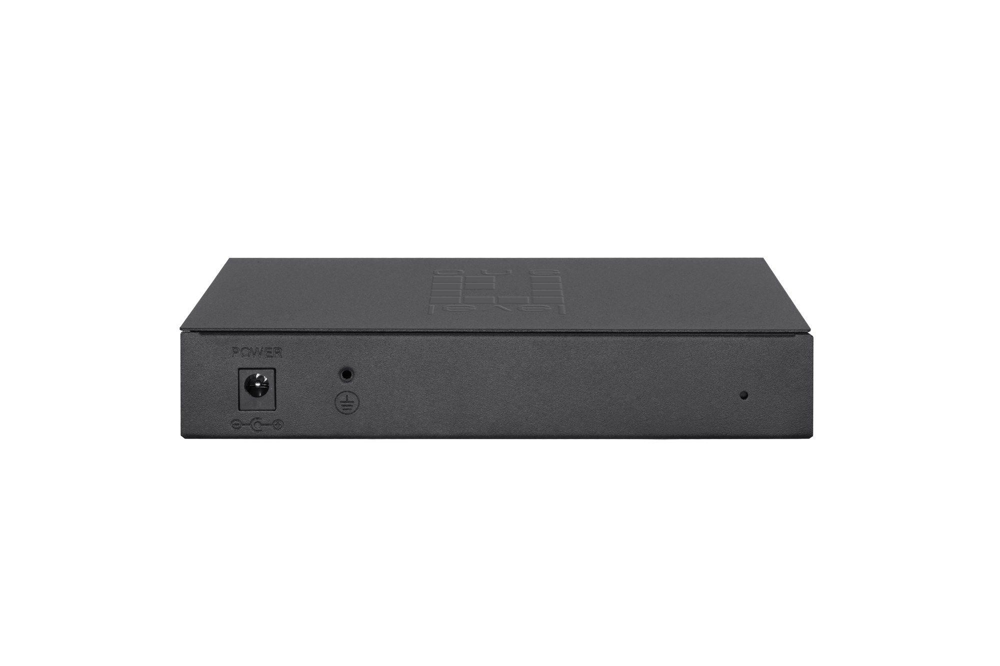 Switch Gerido LEVELONE GES-2108P (Gigabit Ethernet - 1,5 MB - 16 Gbit/s - Preto) — miniatura 2