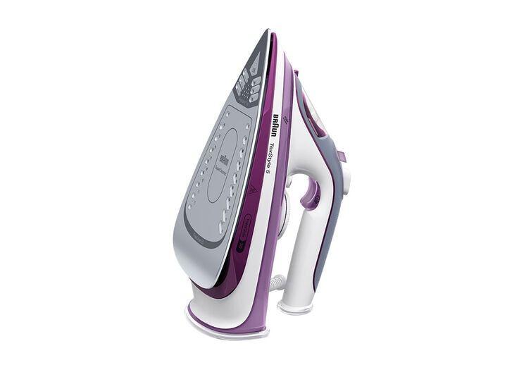 Ferro de Engomar a Vapor BRAUN TexStyle 5 SI5037VI (2700 W - 0,3 l - Base de cerâmica - Violeta) — miniatura 2
