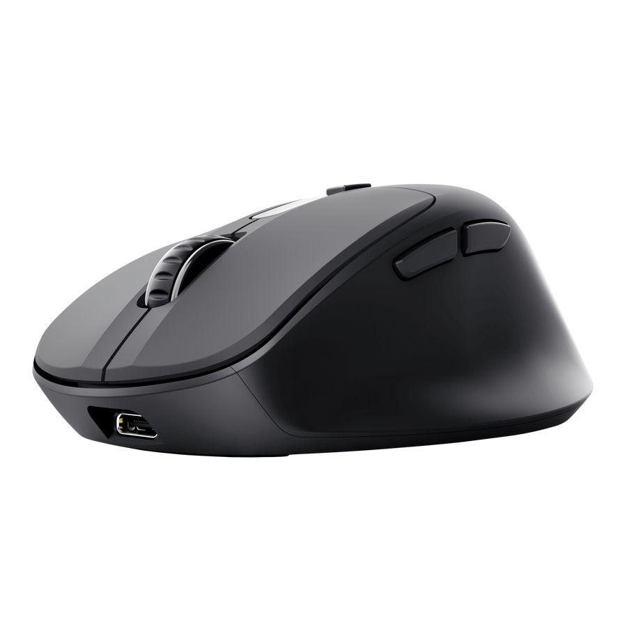 Rato TRUST Zevo 25991 (Mão direita - 4000 DPI - Ótico - Preto)