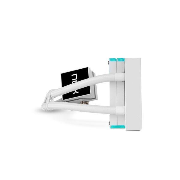 Kit de Refrigeração Líquida CPU NOX Hummer M-240 LCD (12 cm - 1800 RPM - ARGB multicolor - Branco) — miniatura 4