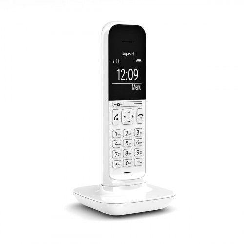 Telefone Sem Fios GIGASET CL390 (12 h - Branco)