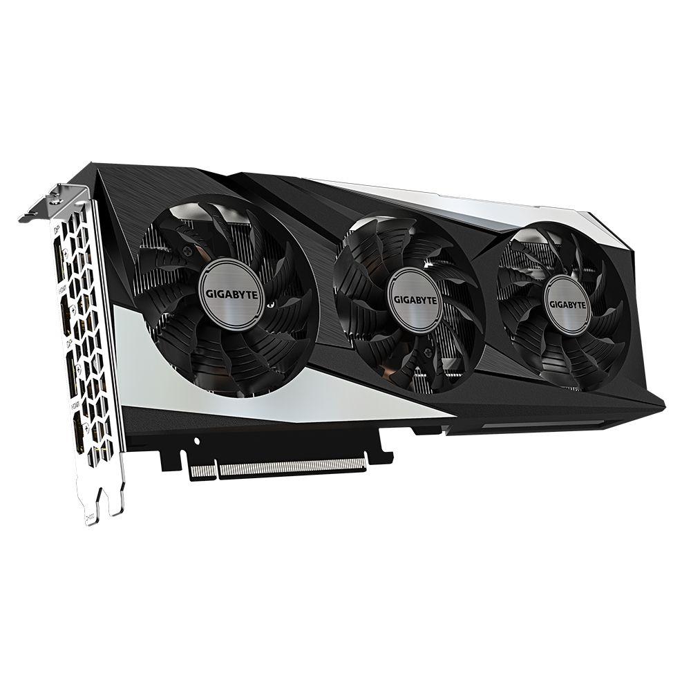Placa Gráfica GIGABYTE GV-N3060GAMING OC-12GD 2.0 (GeForce RTX 3060 - 15 Gbps - 12 GB - Preto e Inox), miniatura 3