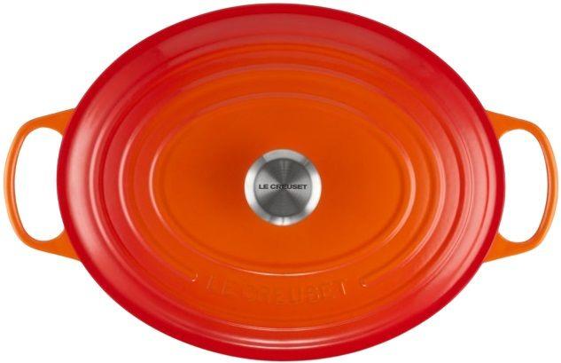 Caçarola Oval LE CREUSET Signature (Ferro fundido - Laranja) — miniatura 5