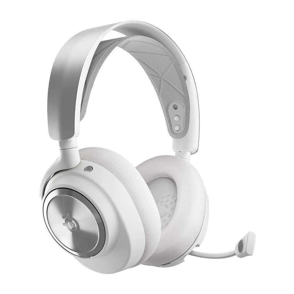 Headset Gaming STEELSERIES Arctis Nova Pro (Binaural - Sem fios - 4 cm - Branco), miniatura 4