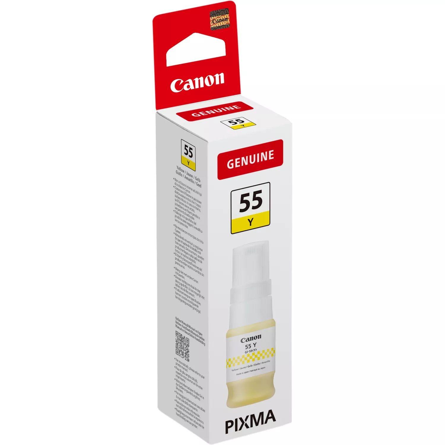 Tinteiro CANON GI-55Y (3000 páginas - Amarelo), miniatura 3