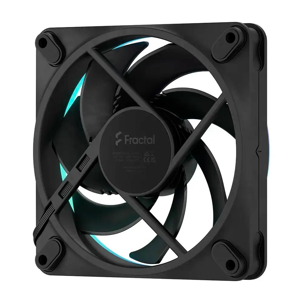Ventoinhas para Caixa FRACTAL DESIGN Momentum 12 RGB 3-Pack (Multicolorida - Preto) — miniatura 5
