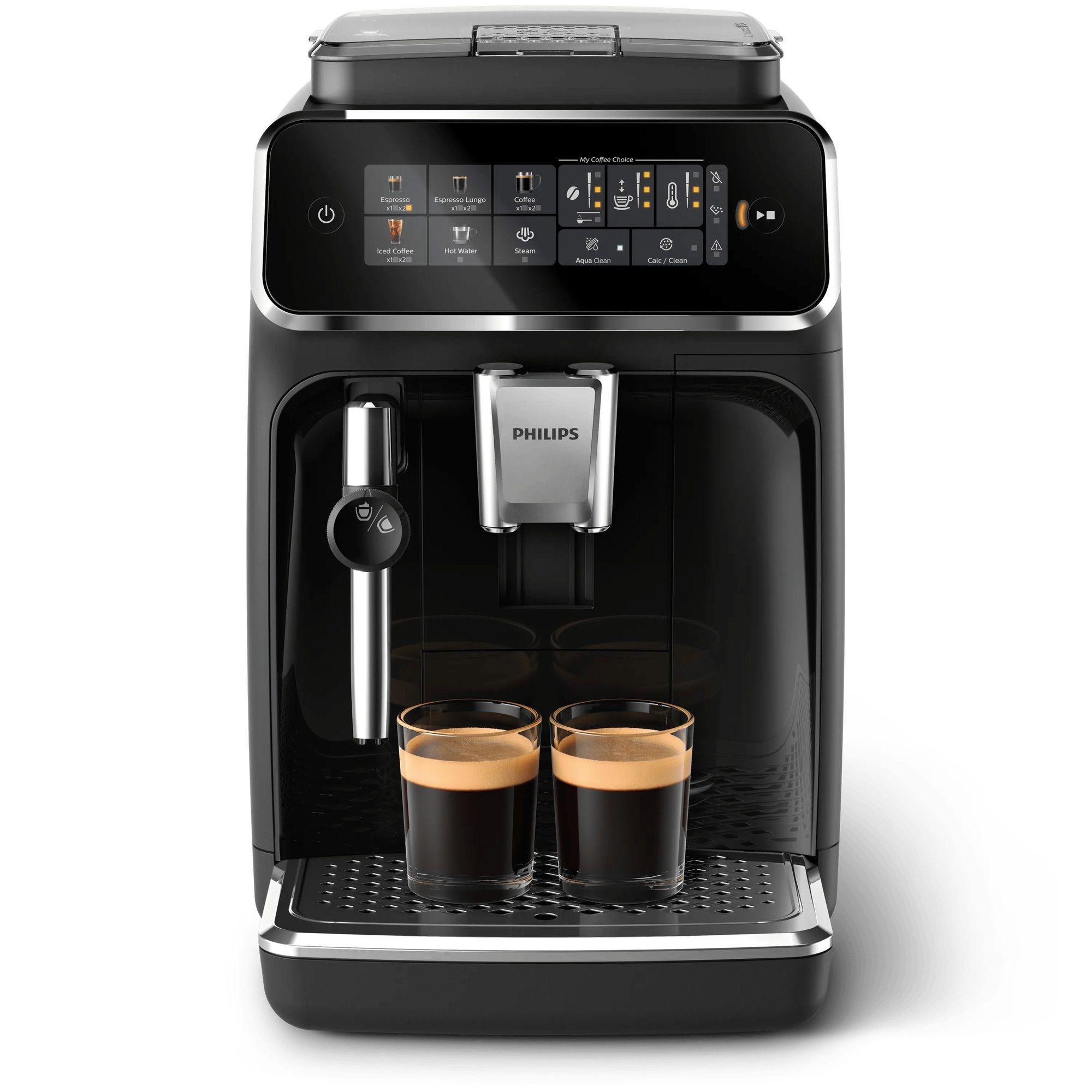 Máquina de Café Expresso Automática PHILIPS Series 3300 EP3321/40 (Grãos de café - 1500 W - 15 bar - Preto)