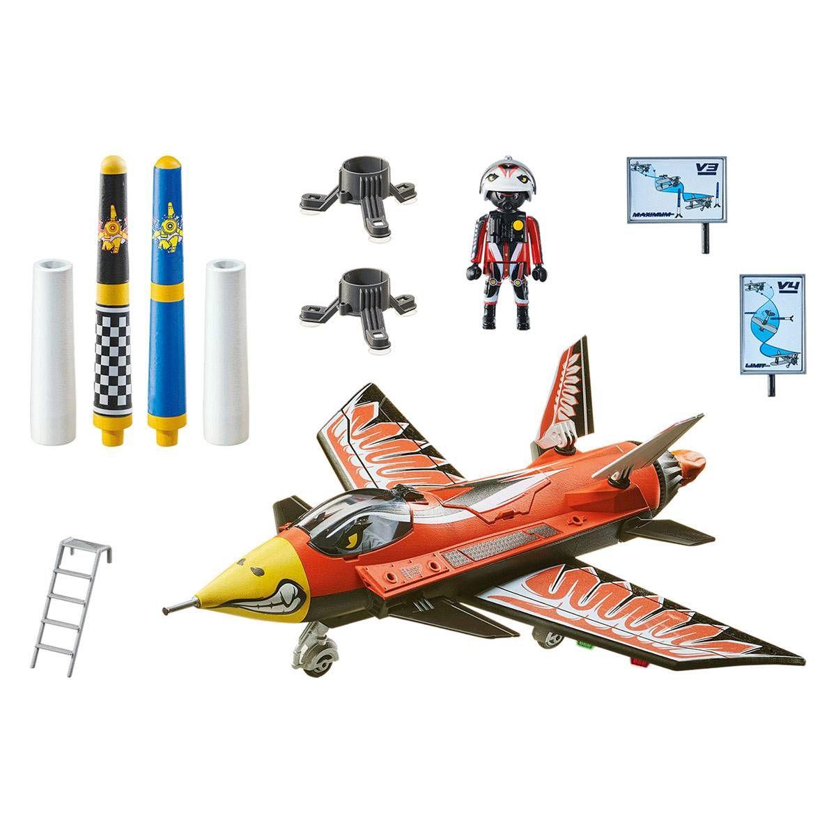 Avião Acrobático PLAYMOBIL 70832 Eagle (5 anos - Multicor), miniatura 2