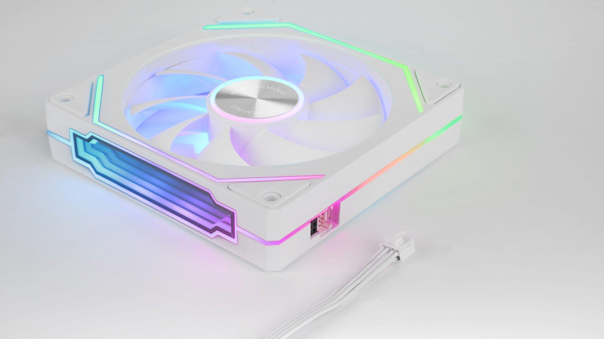 Kit de 3 Ventoinhas MARS GAMING MF-LINKFINITYKIT2W (Multi - Branco) — miniatura 7