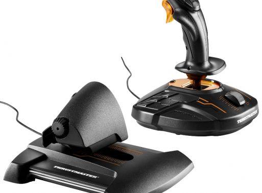 Joystick THRUSTMASTER T.16000M FCS HOTAS (PC - Com fios - Preto e Laranja) — miniatura 8