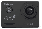 Câmara de Ação DENVER ACK-8064 (Wi-Fi, NFC, GPS - Preto)