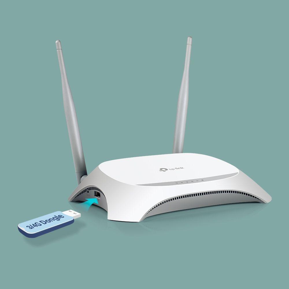 Router TP-LINK TL-MR3420 (Wi-Fi 4 - 300 Mbit/s - Banda única - Preto e Branco) — miniatura 6
