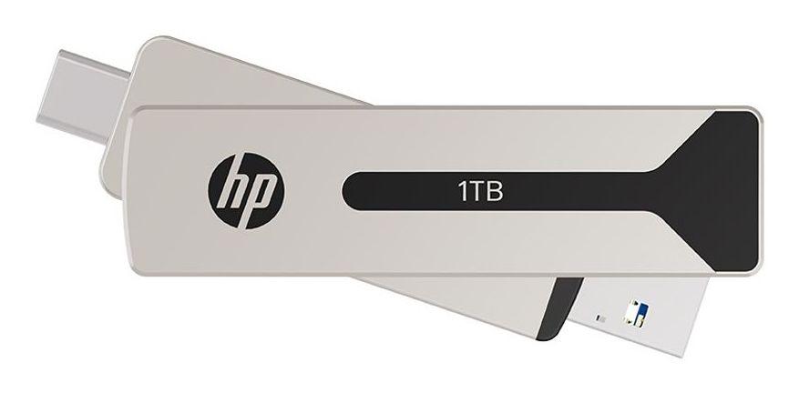 Pen USB HP 911 Pro (512 GB - USB Type-A / USB Type-C - USB 3.2 Gen 2 - Prateado) — miniatura 4