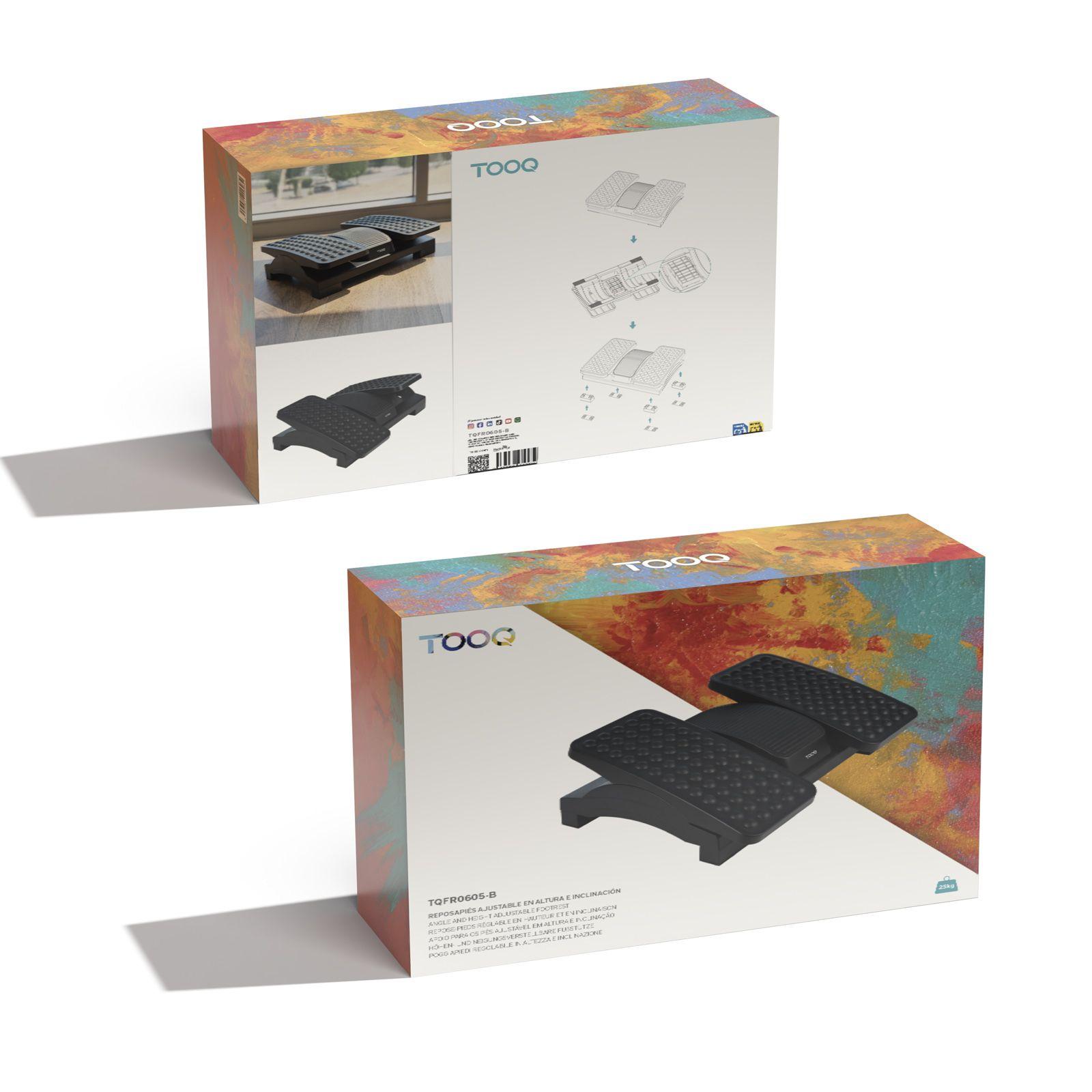 Descanso para Pés TOOQ TQFR0605-B (HIPS - Preto), miniatura 7
