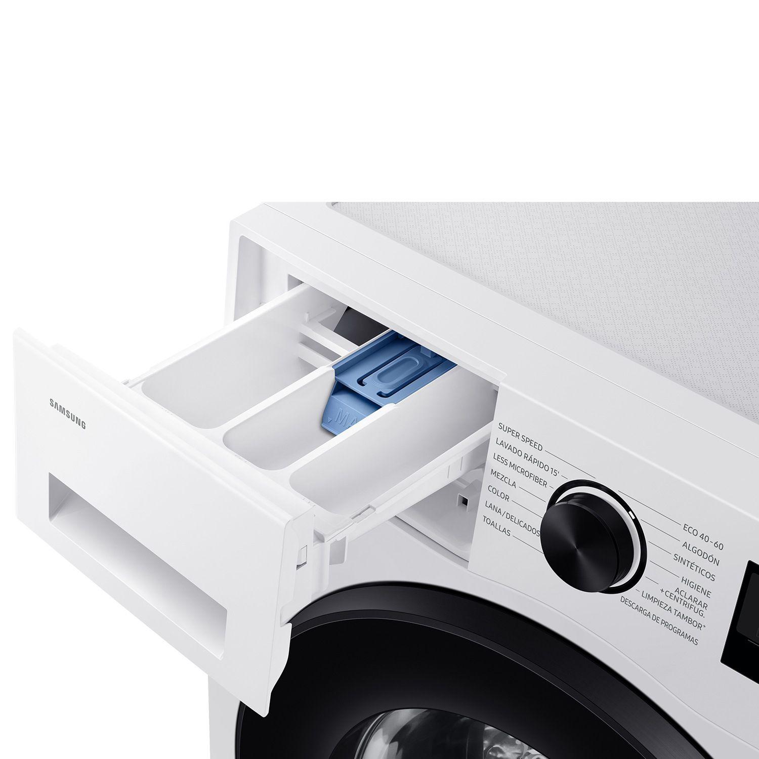Máquina de Lavar Roupa Independente SAMSUNG WW80FG5L32AEEC (1200 RPM - B - A - Branco), miniatura 3