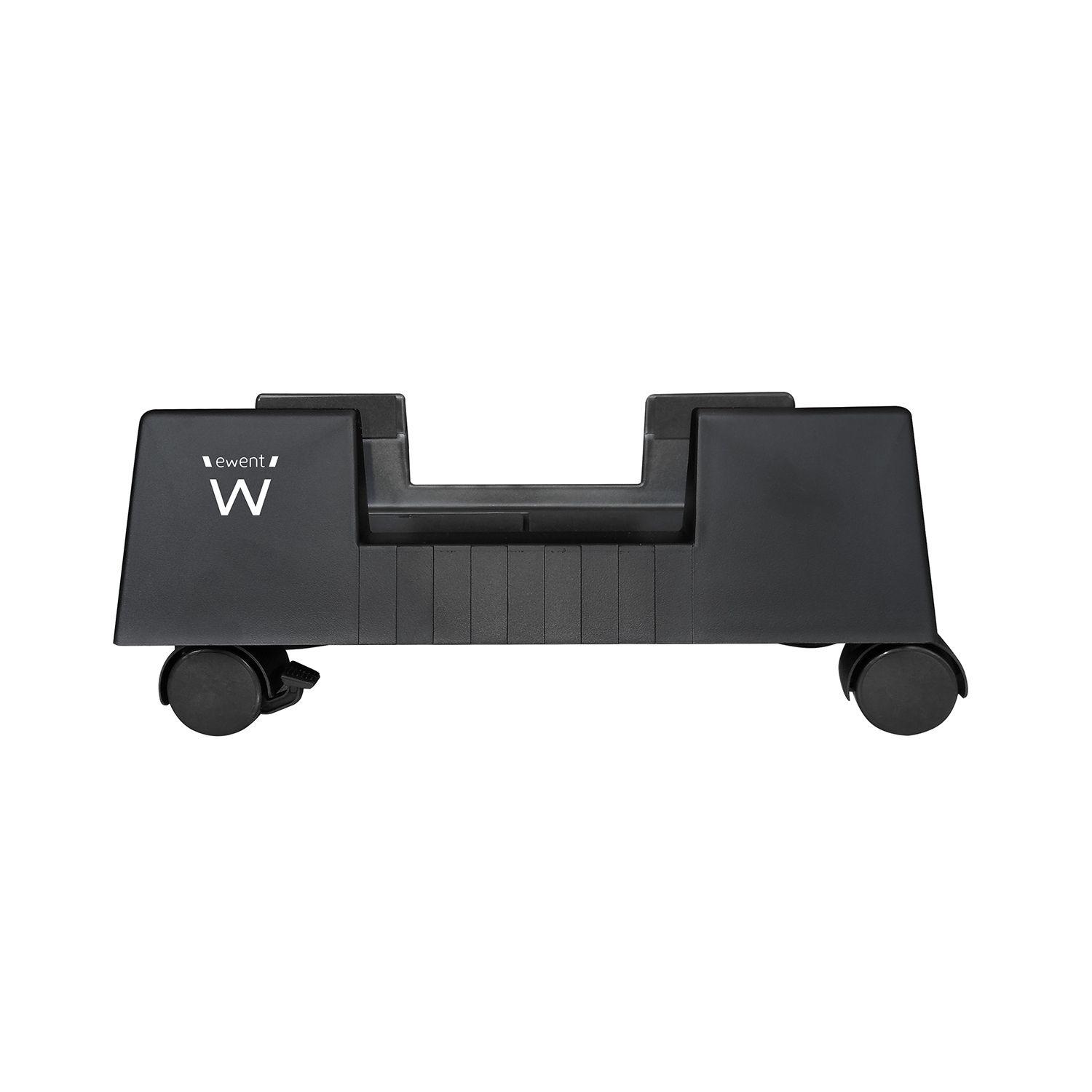 Suporte com Rodas para Torre PC EWENT EW1290 (Sintéticos ABS - Preto), miniatura 2