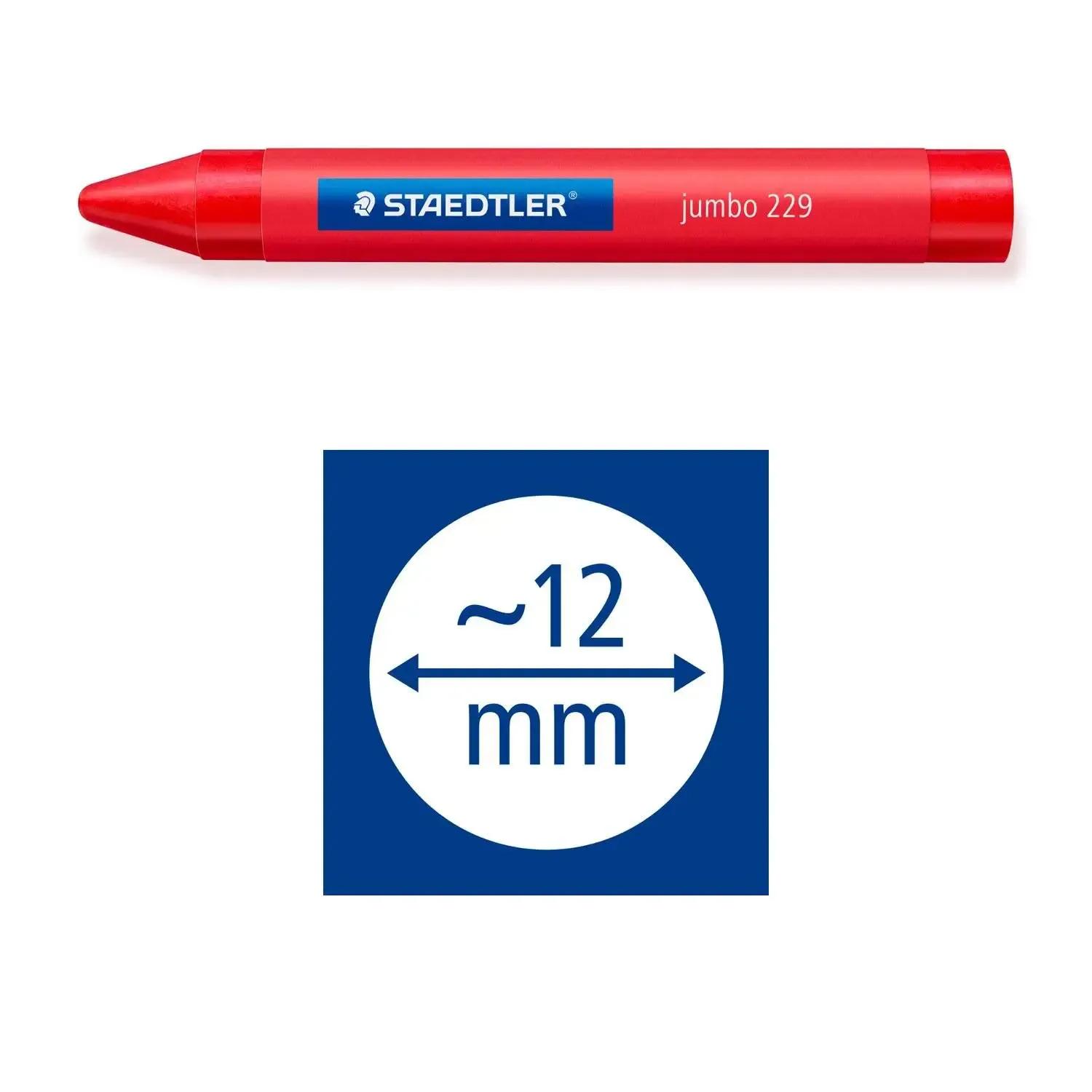 Lápis de Cera STAEDTLER 229 12 C12 (12 mm - Multicor), miniatura 5