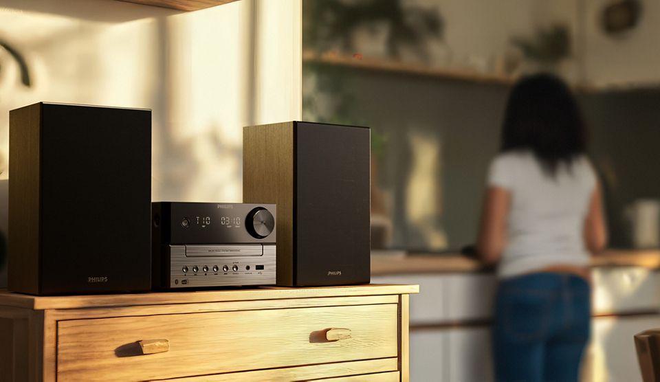 Aparelhagem PHILIPS 3000 Series TAM3505M2/12 (20 W - Preto), miniatura 5