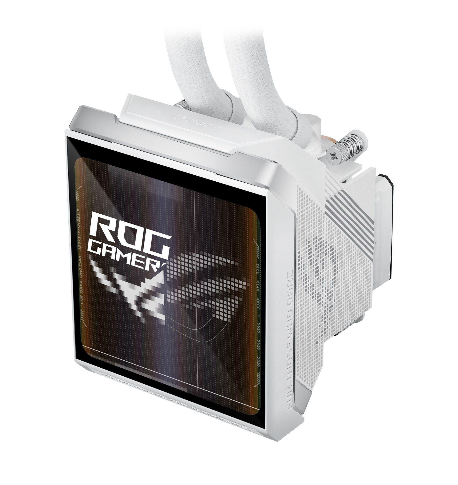 Sistema de Refrigeração Líquida para CPU ASUS ROG STRIX SLC IV 360 ARGB LCD (AM4, AM5, LGA 1700, LGA 1851 - 120 mm - 2500 RPM - Branco) — miniatura 8