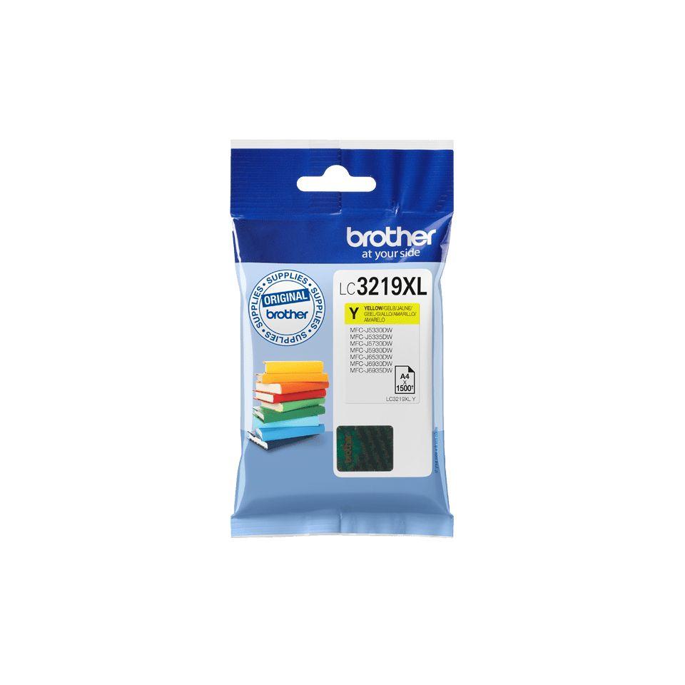 Tinteiro BROTHER LC3219XLY (1500 páginas - Amarelo), miniatura 3
