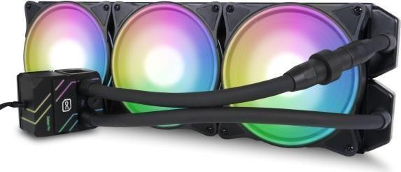 Kit de Refrigeração Líquida para CPU ALPHACOOL Eisbär Pro Aurora 420 CPU (LGA 3647, LGA 4189 - AMD Threadripper e Epyc - 140 mm - Preto)