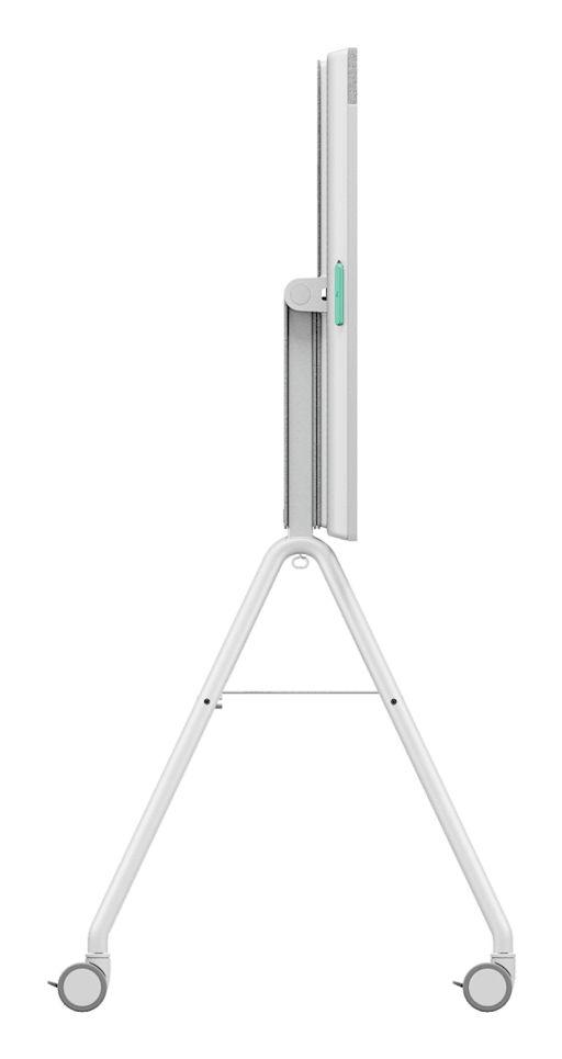 Carrinho Multimédia LOGITECH Rally Board 65 Cart White (Para ecrã de 65" - Cinzento/Branco) — miniatura 2