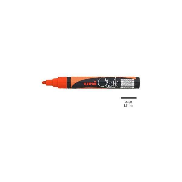 Marcador de Giz Líquido UNIBALL PWE-5M (Plástico - Laranja), miniatura 2