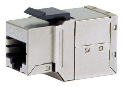 Acoplador Keystone EQUIP 125590 (RJ-45 fêmea - Prateado), miniatura 2