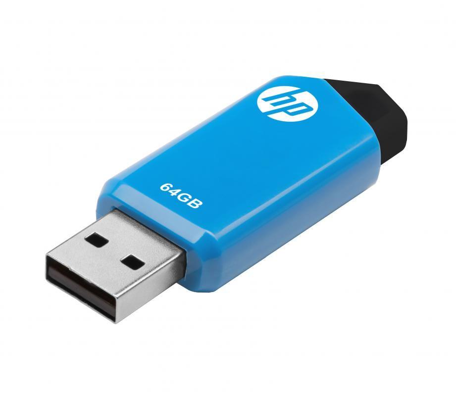 Pen Drive HP V150W (Deslizante - USB Type-A - Azul), miniatura 2