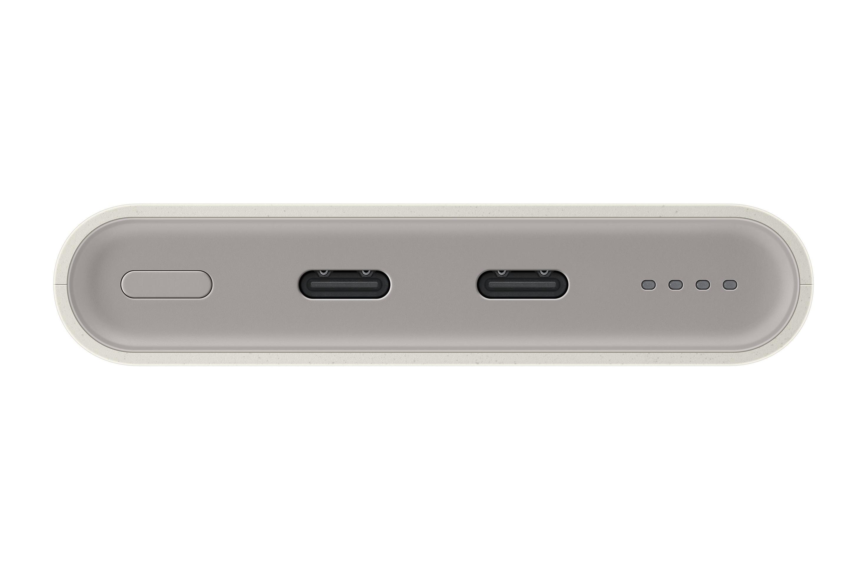 Powerbank SAMSUNG EB-P3400XUEGEU (10000 mAh - USB Type-C - Bege), miniatura 4