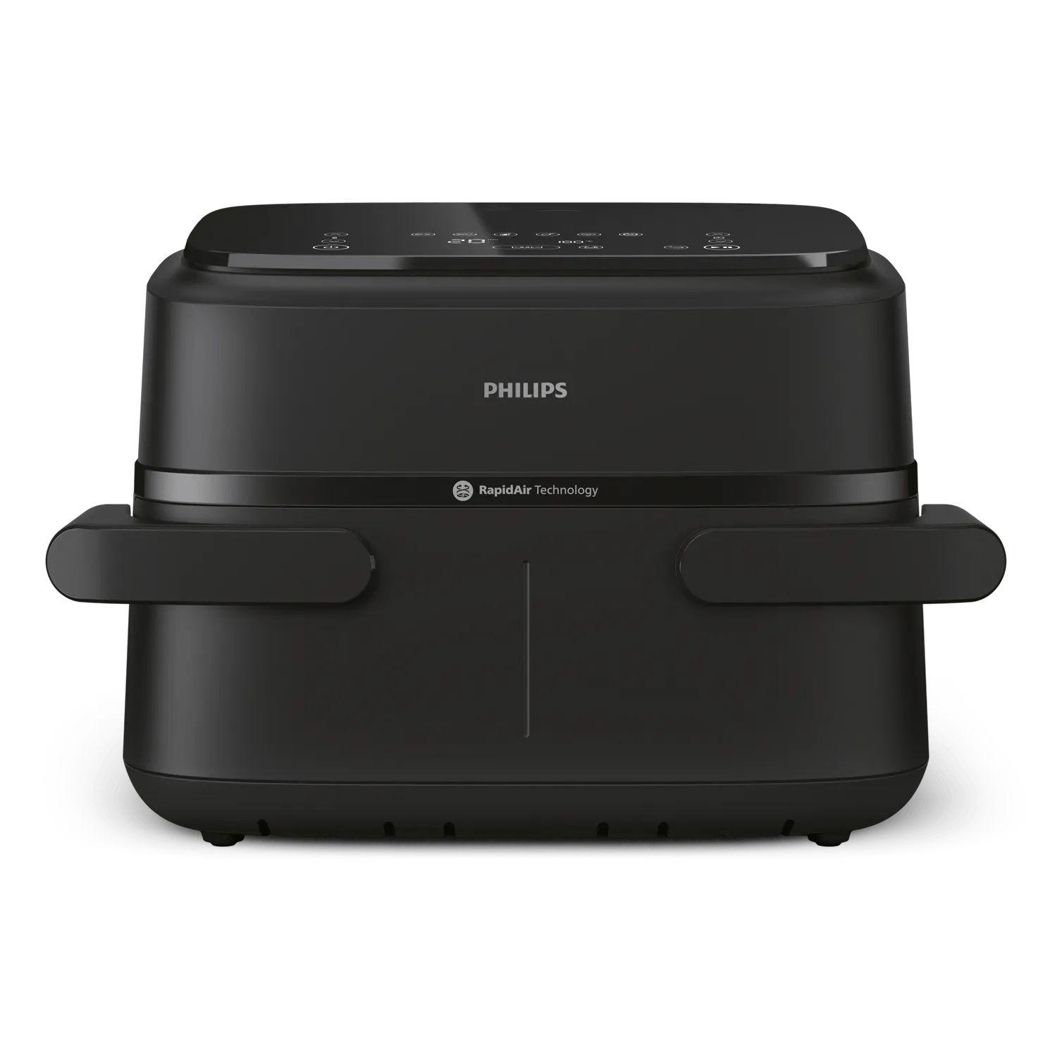 Fritadeira a Ar Quente Independente PHILIPS Série 1000 NA150/00 (2450 W - 200 °C - 40 °C - Preto)