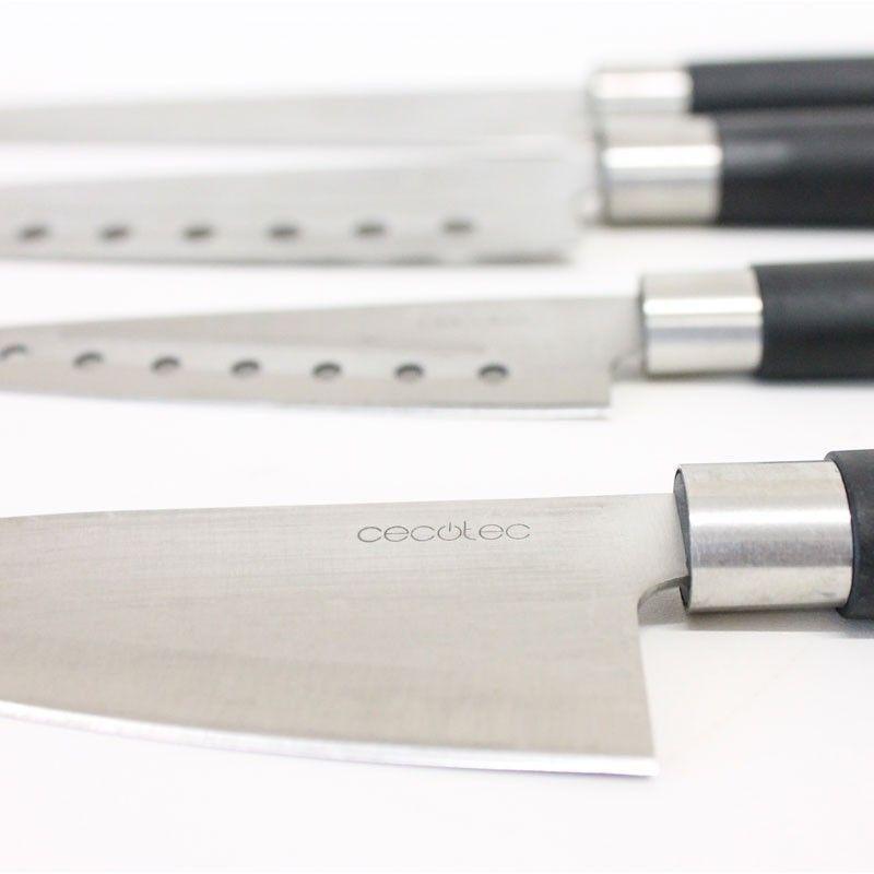 Conjunto de Facas CECOTEC Santoku Professional Knives Set (Preto) — miniatura 3