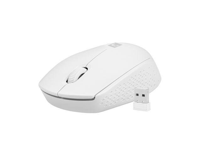 Rato NATEC Stork (Ambidestro - 1600 DPI - Ótico - Branco)